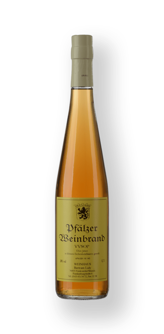 069a Weingut Lidy Pfälzer Weinbrand