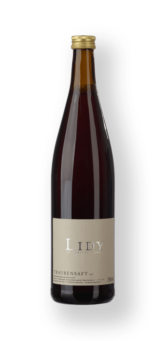 082-rt Weingut Lidy Traubensaft rot