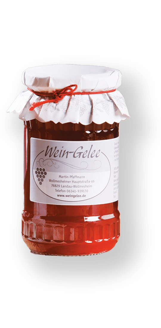 086-RT Wein-Gelee rot Weingeleeria Pfaffmann